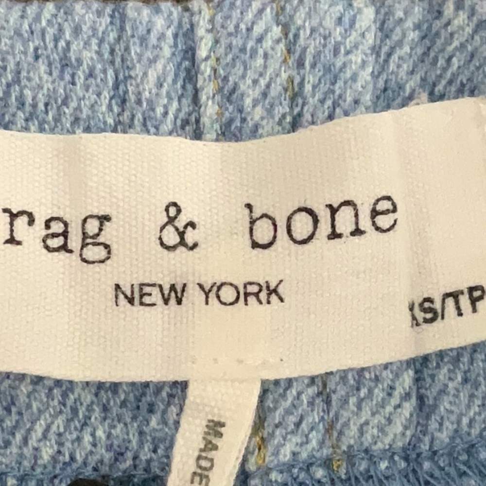 rag & bone Miramar light wash walking shorts XS in excellent like-new condition - Picture 7 of 8